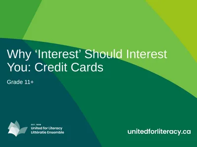 Why ‘Interest’ Should Interest You: Credit Cards