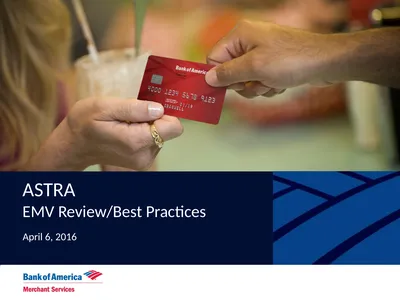 EMV Review and Best Practices EMV Defined - What