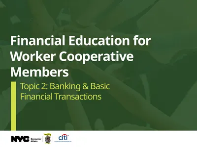 Financial Education for Worker Cooperative Members
