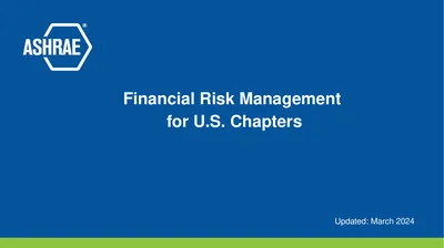 Financial Risk Management for U.S. Chapters