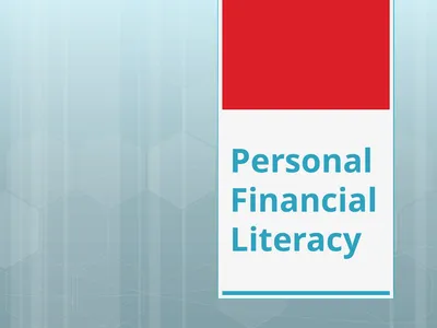 Personal Financial Literacy Financial Literacy