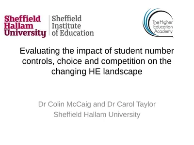 Evaluating the impact of student number controls,