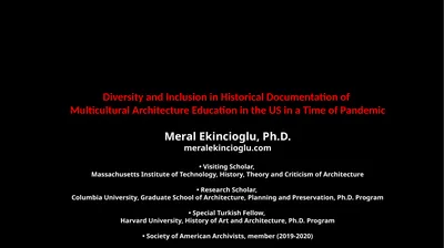 Diversity and Inclusion in Historical