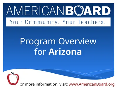 Program Overview for Arizona For more information,