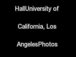 Bunche HallUniversity of California, Los AngelesPhotos by Grace Lu
...