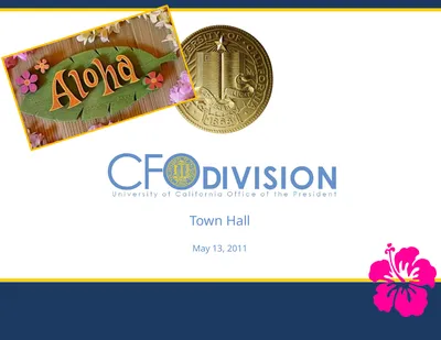 Town Hall May 13, 2011 Agenda Part ii: Introducing