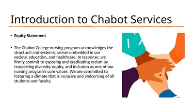 Introduction to Chabot Services Equity Statement