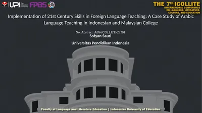 Implementation of 21st Century Skills in Foreign
