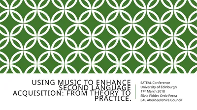 Using Music to Enhance Second Language