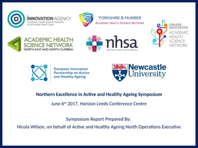 Northern Excellence in Active and Healthy Ageing