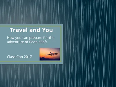 Travel and You How you can prepare for the