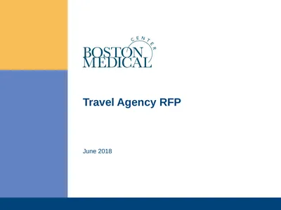 June 2018 Travel Agency RFP Reservations only
