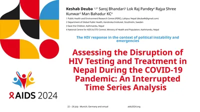 Assessing the Disruption of HIV Testing and