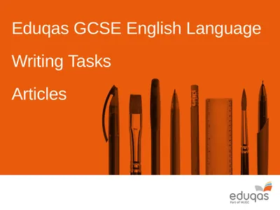 Eduqas GCSE English Language Writing Tasks