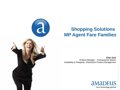 1 Shopping Solutions MP Agent Fare Families Elias
