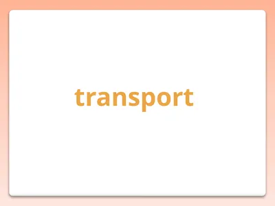 transport TRANSPORT Role of Transport in the