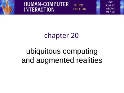 chapter 20 ubiquitous computing and augmented