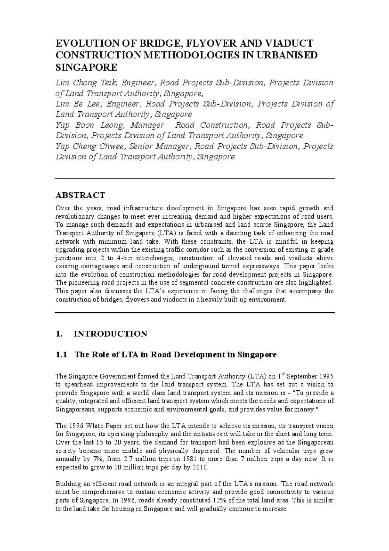 PDF-EVOLUTION OF BRIDGE, FLYOVER AND VIADUCT