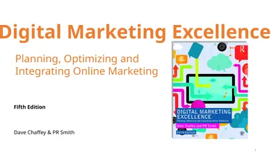 Digital Marketing Excellence Planning, Optimizing