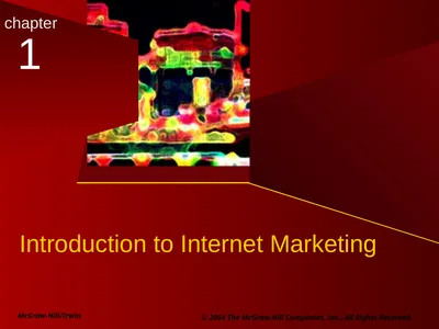1 Introduction to Internet Marketing Introduction