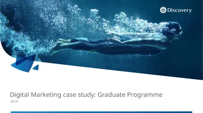 2019 Digital Marketing case study: Graduate