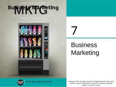 Business Marketing Describe business marketing