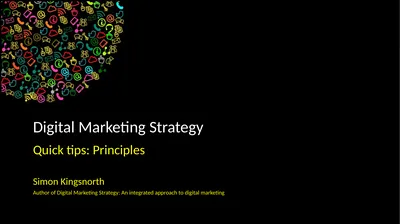 Digital Marketing Strategy Quick tips: Principles