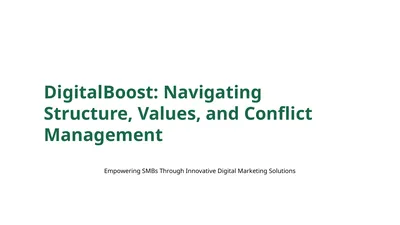 DigitalBoost: Navigating Structure, Values, and