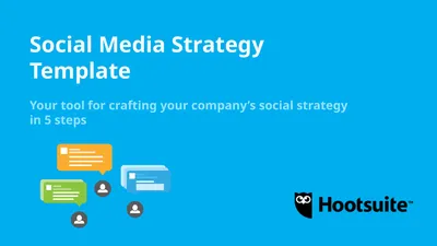 Social Media Strategy Template Your tool for