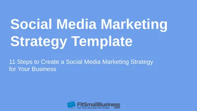 Social Media Marketing Strategy Template 11 Steps