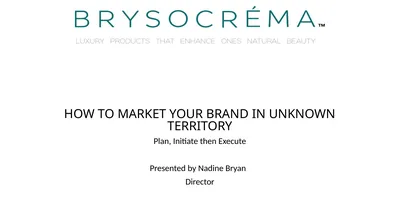 HOW TO MARKET YOUR BRAND IN UNKNOWN TERRITORY