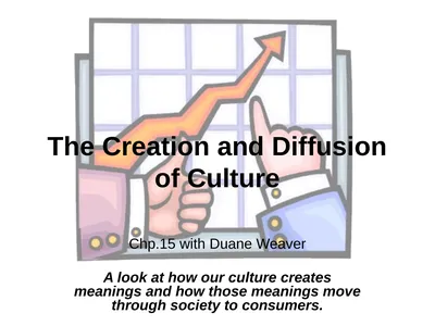 The Creation and Diffusion of Culture Chp.15 with