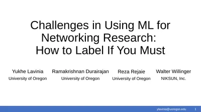 Challenges in Using ML for Networking Research: