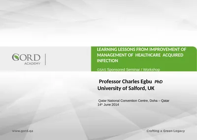 LEARNING LESSONS FROM IMPROVEMENT OF MANAGEMENT OF