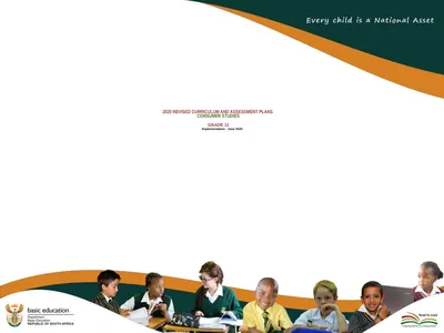 2020 REVISED CURRICULUM AND ASSESSMENT PLANS
