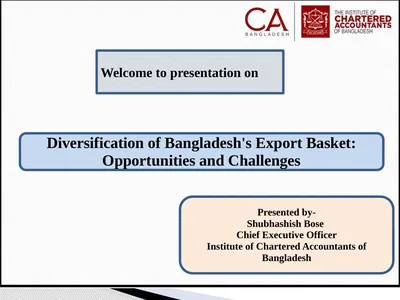 Diversification of Bangladesh's Export Basket: