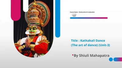 Course Name – Drama and art in education (2nd