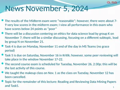 News November 5, 2024 The results of the Midterm