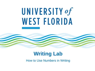 Writing Lab How to Use Numbers in Writing What is
