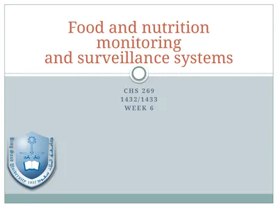 CHS 269 1432/1433 Week 6 Food and nutrition