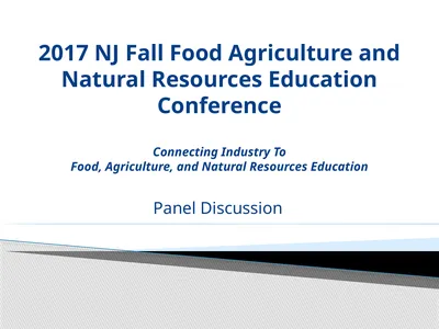 2017 NJ Fall Food Agriculture and Natural