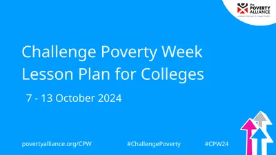 Challenge Poverty Week Lesson Plan for Colleges 7
