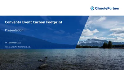 Conventa Event Carbon Footprint Presentation 14.