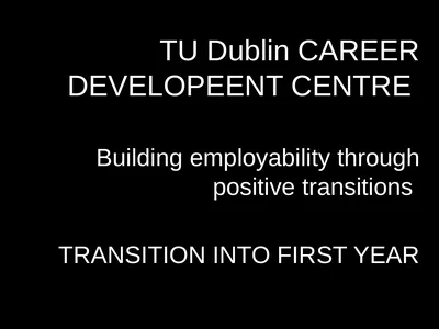 TU Dublin CAREER DEVELOPEENT CENTRE Building
