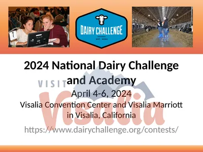2024 National Dairy Challenge and Academy April