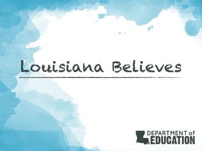 2 Louisiana Believes The Department is providing