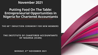 November 2021 Putting Food On The Table: