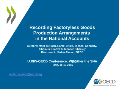 Recording Factoryless Goods Production