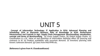 UNIT 5 Concept of Information Technology: IT