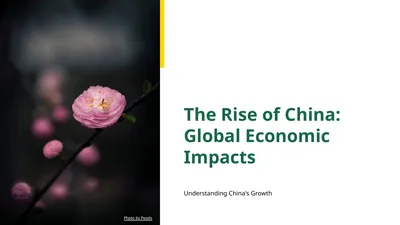The Rise of China: Global Economic Impacts